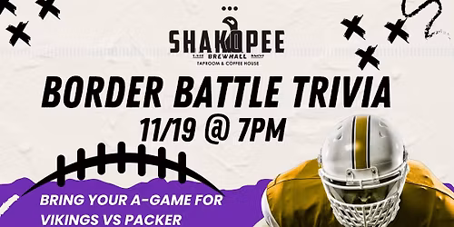 Border Battle - Vikings vs Packer Trivia