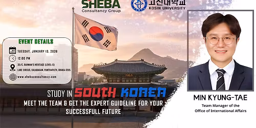 \ud83c\udf93Study in South Korea 2026 \u2014 Kosin University. Seminar with the Team of International Affairs.