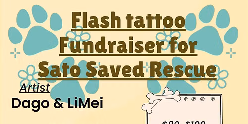 Sato Saved Flash Tattoo Fundraiser 