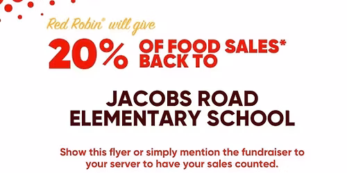 JRES Red Robin Fundraiser! 