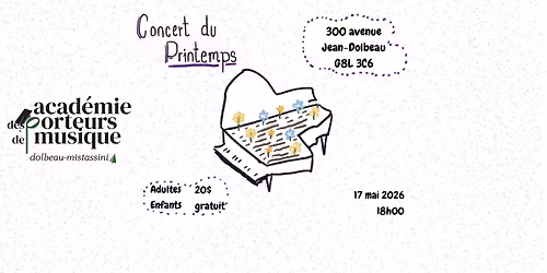 Concert de fin d'ann\u00e9e - Dolbeau-Mistassini