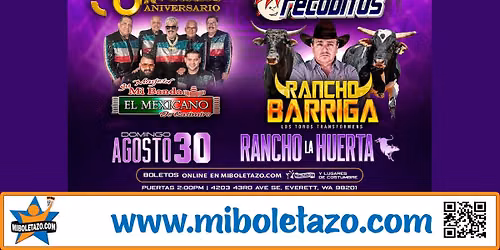 90'S BANDA TOUR BANDA EL RECODO - LOS RECODITOS EN RANCHO LA HUERTA EVERETT
