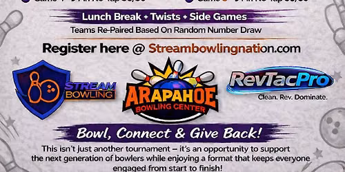 Stream Bowling Summer Weekend TWISTED DOUBLES and Stream Bowling Summer Eliminator