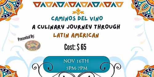 Wine Dinner | Caminos Del Vino