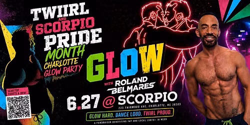 TWIRL & Scorpio Pride Month Charlotte Glow Party