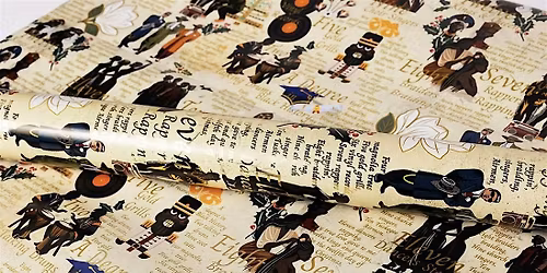 Black Lit Wrap & Sip