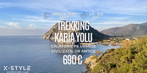 Karia Yolu - o c\u0103l\u0103torie pe urmele civiliza\u021biilor antice