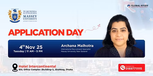 Massey University Application Day