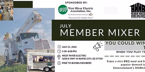 July Member Mixer at West River Electric