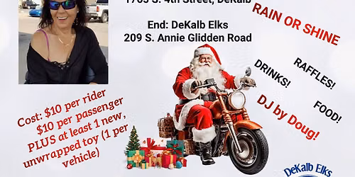 The Annette Keutzer Memorial 15th DeKalb County Toy Run