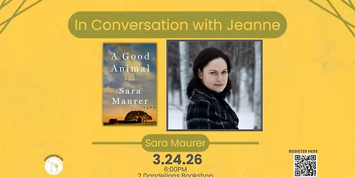 Sara Maurer in conversation with Jeanne