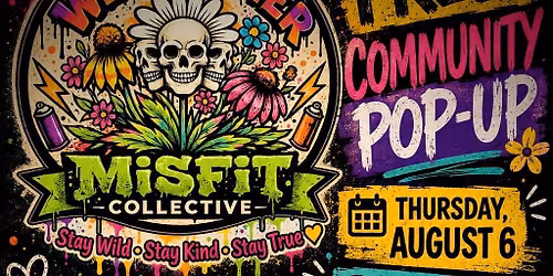 Wildflower Misfit Collective x Woonsocket Harris Library Free Pop Up