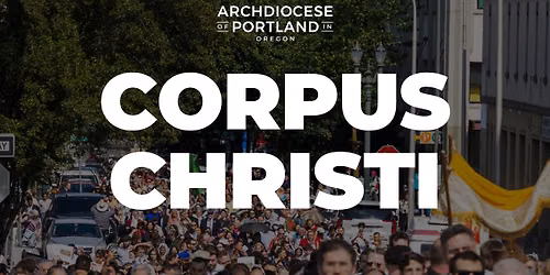 Corpus Christi Procession at St. Mary's Cathedral