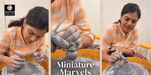 Miniature Pottery by Sona Pottery