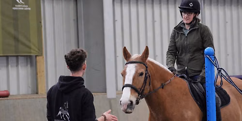 Groundwork & Ridden Clinic w\/ Rosca Horsemanship at Stubley Hollow Farm, North Derbyshire
