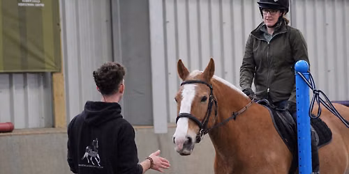 Groundwork & Ridden Clinic w\/ Rosca Horsemanship at Stubley Hollow Farm, North Derbyshire