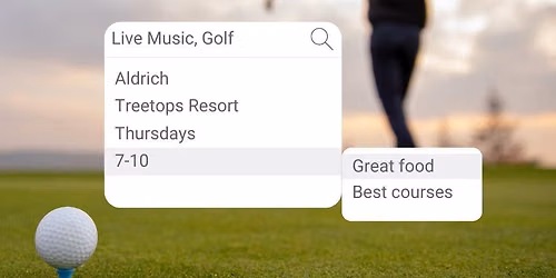 Treetops Resort- Live music!