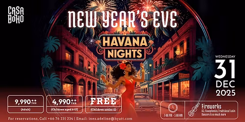 New Year\u2019s Eve Havana Night
