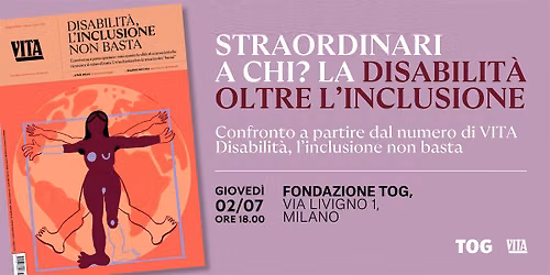 Straordinari a chi? La disabilit\u00e0 oltre l'inclusione