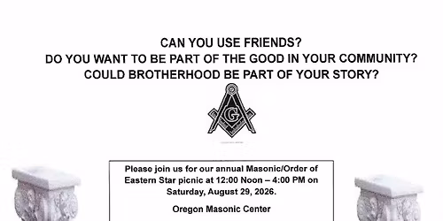 Oregon Free Mason's 160yr celebration picnic