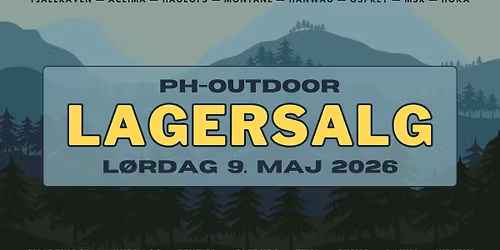 K\u00c6MPE LAGERSALG HOS PH-OUTDOOR \/ PH GREJ I VIBORG