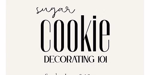 Cookie Decorating 101