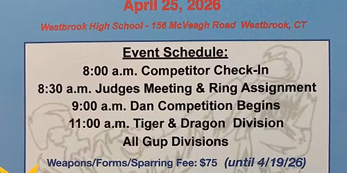 34th New England Tang Soo Do Championships