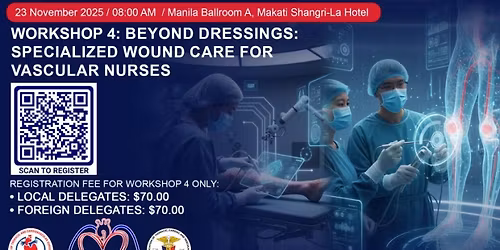 Beyond Dressings: Specialized Wound Care for Vascular Nurses