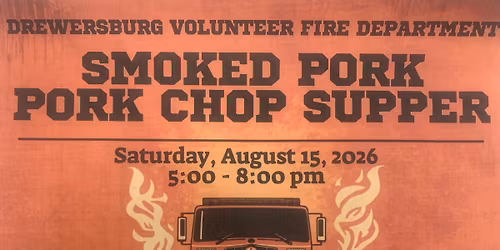 DVFD Smoked Pork Chop Supper