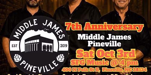 SFG @ Middle James Brewing 7th Anniversary