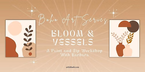 Boho Series Paint & Sip Workshop \u2014 Artsy Fartsy Art Studio
