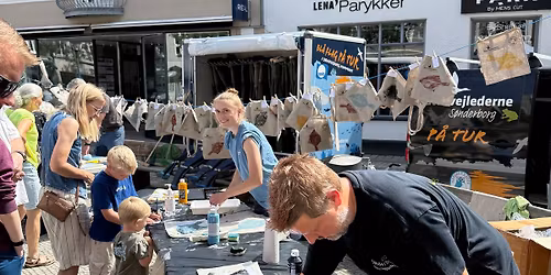 Fisk p\u00e5 torvet - Bl\u00e5 Flag opstart