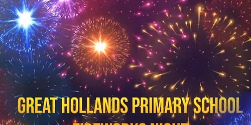 Fireworks night at Great Hollands Primary School