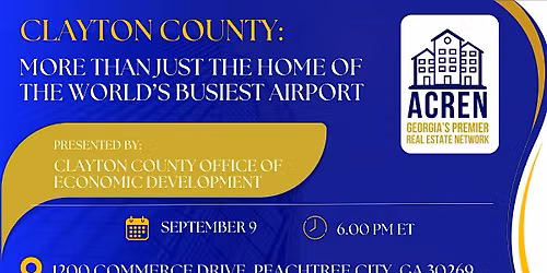 Clayton County!  More Than Just the Home of the World\u2019s Busiest Airport!