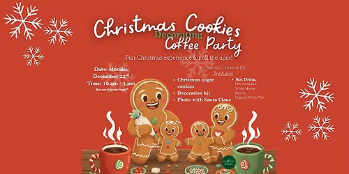 Christmas Cookies Decorating Coffee Party