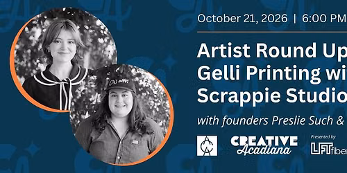 Artist Round Up: Gelli Printing with Scrappie Studio