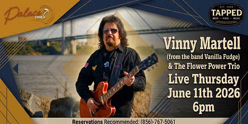Vinny Martell & The Flower Power Trio LIVE @ Tapped