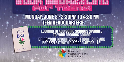 Book Bedazzling for Teens