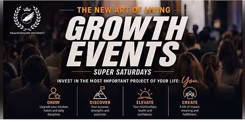 The New Art of Living Growth Event Super Saturday- Port Coquitlam