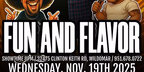 Fun & Flavor Comedy Show