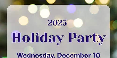 PWA 2025 Holiday Party and Silent Night Auction
