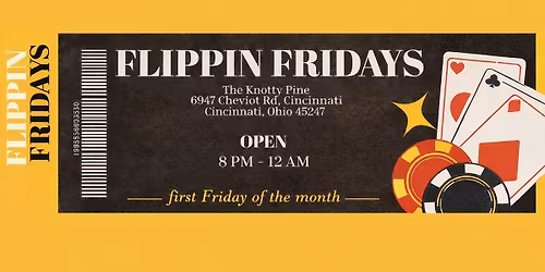 Flippin' Friday at the Knotty Pine (Miss Jacque Event)