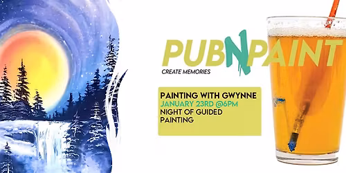 Pizza Ordze Rd Paint Night with PubNPaint Jan 23th