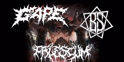 Lacerta 20th Anniversary w\/ GAPE, Black Serenade & Pale Scum