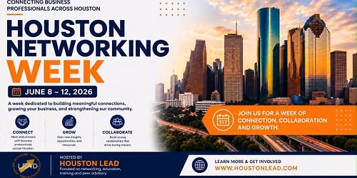 Houston Networking Week - Willis - Montgomery LEAD Alliance Breakfast Event