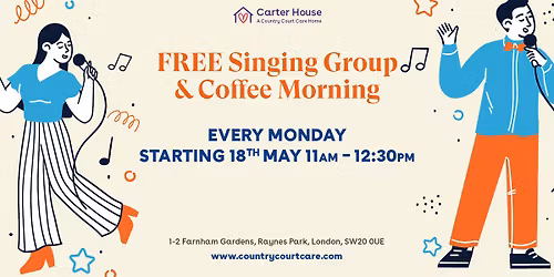 FREE Singing Group Coffee Morning 
