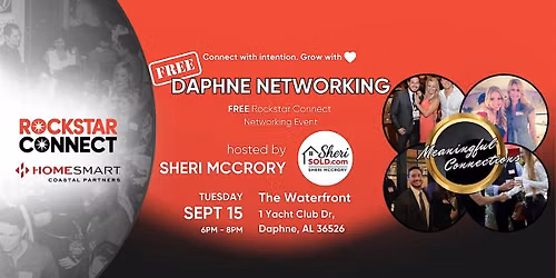 Free Daphne Rockstar Connect Networking Event (September, AL)
