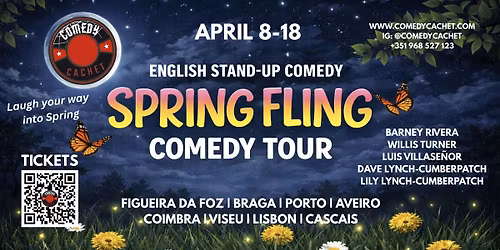 Stand Up Comedy - SPRING FLING - Live in Lisbon