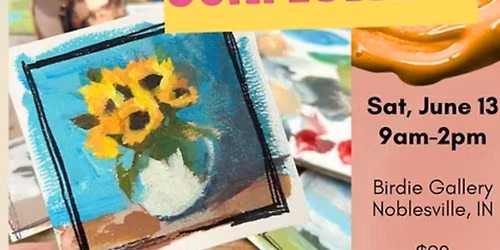 Painting Sunflowers with Jessica Green