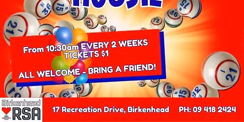 \u25c4\u203c BINGO MORNING - every 2 weeks \u203c\u25ba